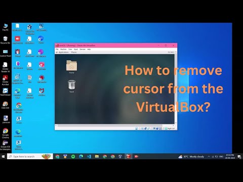 How to remove cursor from the virtualbox? || VirtualBox || VirtualMachine || WE_CODE_4u