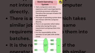 what is Batch Operating System ?🤔#batchoperatingsystem #os #batch