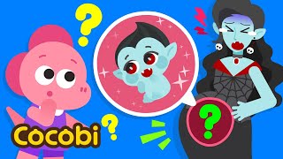 Mommy Vampire Is Having a Baby!😱 + More Fun Songs for Kids | Cocobi