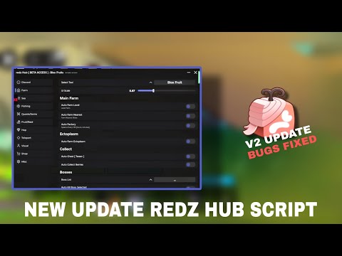[ 🎈 Event ] BLOX FRUIT 🔥- New Update Redz Hub Script Auto Summer Token + Aimbot skill