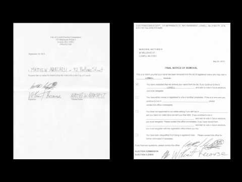 Rescinding My Vote - Almost Denied Access To Government In Lowell, MA