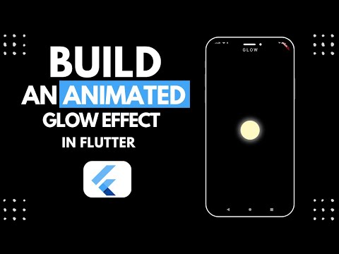 Create a Stunning Animated Glow Effect in Flutter | Flutter UI Tutorial