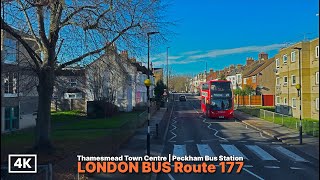Exploring Southeast London by Bus | Route 177 Upper Deck POV on a Sunny Day | 4K Immersive Video