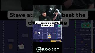 Steve attempts to beat the chicken game #kickstreaming #bigwin #shorts