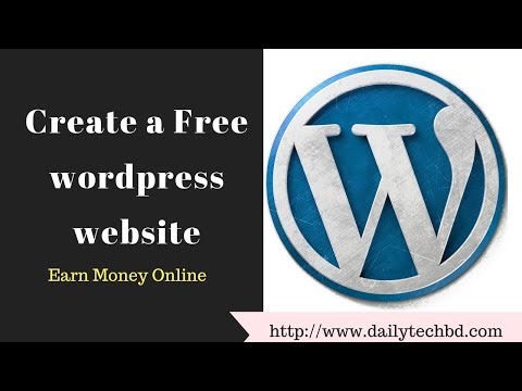 How to create a free wordpress website or blog (WordPress Beginners)