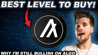 BEST LEVEL TO BUY! (Why I'm Still BULLISH On Algorand)