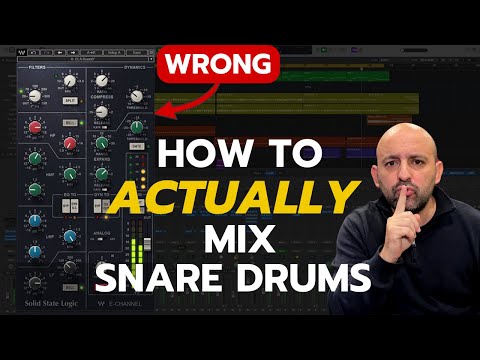 How to ACTUALLY Mix Snare Drums - FREE MULTITRACKS