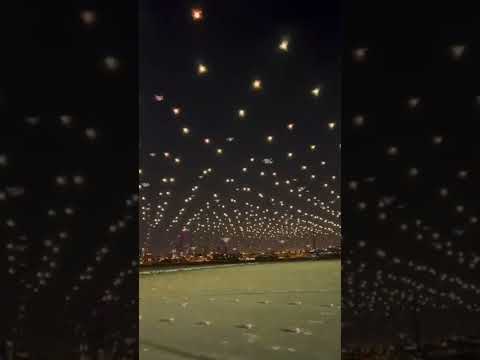 2100 drones take-off