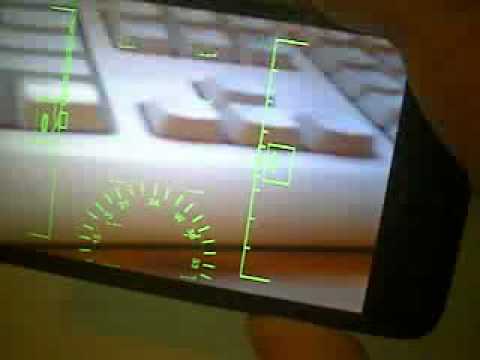 HTC HD2 DirectX 3D, DirectShow HUD (Head-up display)