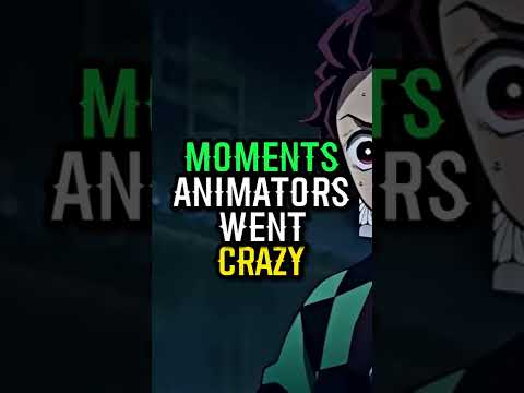 Moments Animators Went Crazy #shorts #anime #demonslayer