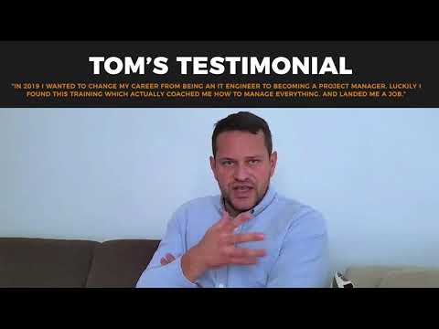Project Management Testimonial Tom: I Wish I Knew Of This Before Taking PMP!