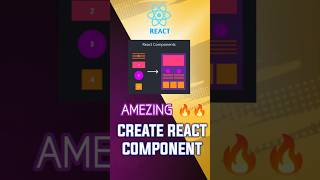 Your First React Component in Seconds #codewithharry #coding #code