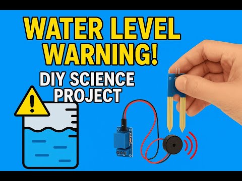 DIY Water Level Indicator Using Relay & Moisture Sensor |Science Project Working Model #jugadutech
