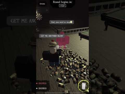 007 is drinking too much bloxys.. #forsaken #roblox