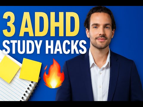 3 ADHD Study Hacks (No Computer Needed!) – Stay Focused Anywhere