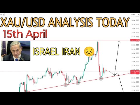 XAU/USD ANALYSIS TODAY 15/04/24 LIVE FORECAST || XAU/USD TODAY ANALYSIS UPDATE  || Precious Pips