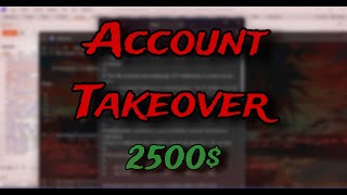 Full Account Takeover POC | $2500 Bounty | 2025 BugBounty