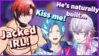 Flayon´s JACKED IRL BODY IMPRESSED Altare and Bettel on their OFF-COLLAB!【Holostars EN| Holo Tempus】