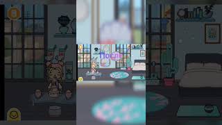 blue room in toca boca #tocalifeworld #shorts #tocaboca #tocaroom