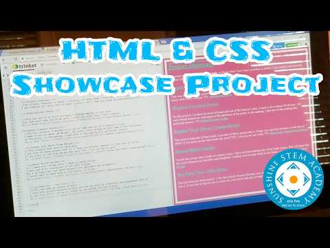 HTML & CSS Showcase Project - Sunshine STEM Academy Micro School