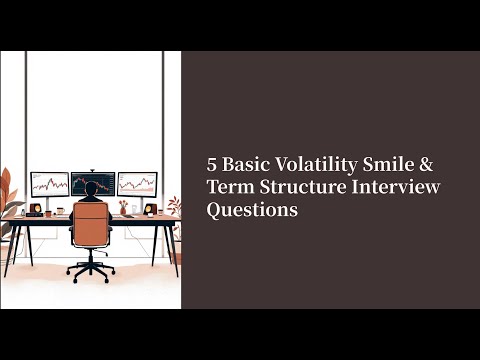 Volatility Interview Questions (Smiles, Term Structure & Surfaces)