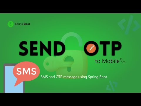 Spring Boot SMS & OTP Verification | Easy Mobile OTP and SMS Tutorial 2025 for Beginners  Twilio Lib