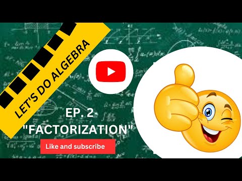 Factorization || Factoring polynomials || Factorizing algebraic expression || Factorization methods