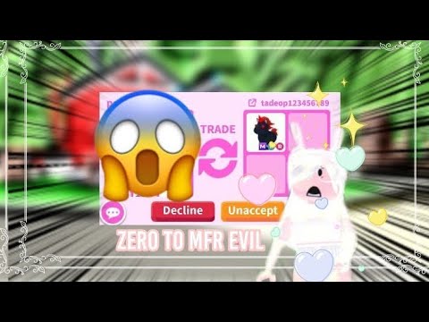 TRANSFORMING INVENTORY INTO MFR EVIL UNICORN ft. Peachy Floraa