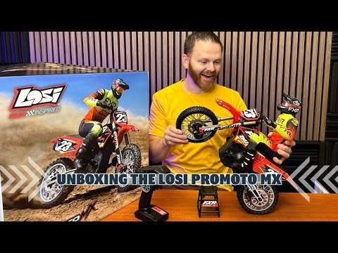 Unboxing the Losi 1/4 Scale Promoto MX!