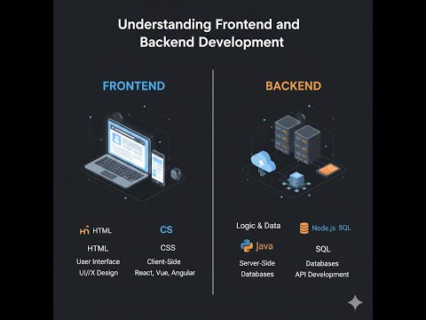 Frontend vs Backend vs Full Stack Explained | Web Development Roadmap | NRK INFOTECH