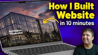 Website Built in 10 Minutes | No Code Required