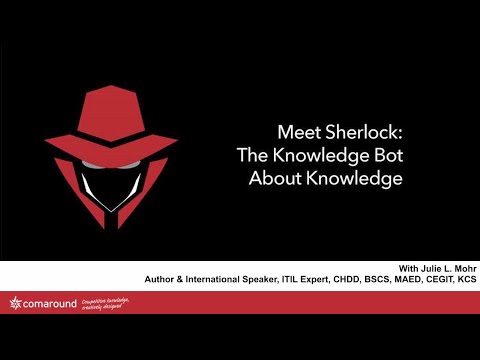 Meet Sherlock: The Knowledge Bot About Knowledge