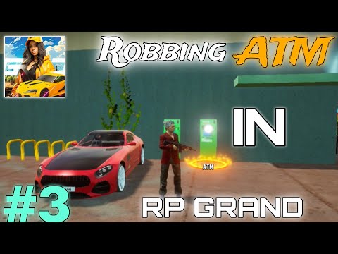 Robbing ATM In RP Grand Mobile / How To Rob ATM In RP Grand Mobile // Gameplay