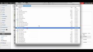 How to restore a WordPress Backup using PressBackup
