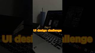 Day 3:Create music player app interface #uidesigntutorial #designchallenge #100dayschallenge #shorts