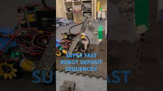 SUPER FAST ROBOT DEPOSITING SEQUENCE #firstrobotics #ftc #fast #robot #edit #steam #trending