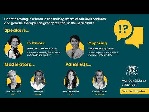 EURETINA Debate Genetic Testing and Gene Therapy in AMD