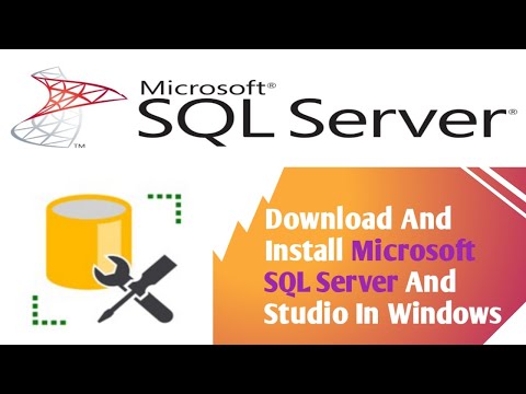 Microsoft Sql Server & Sql Server Management Studio Installation In Windows ....  #sqldeveloper #sql