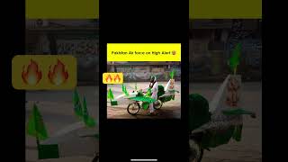 Pakistan Airforce on High Alert 🚨🤣 || #trending #shorts #indopaknews #subscribe #share#pahalgam
