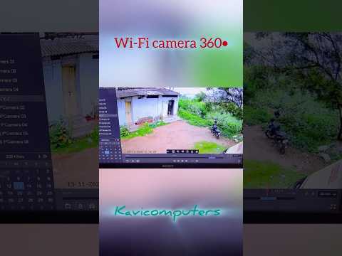 Wi-Fi camera 360 degree | Easy installation #shorts #wificamera