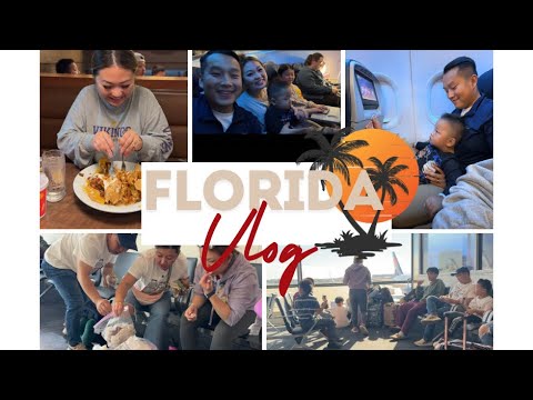 FLORIDA VLOG: day 1- airport and Airbnb