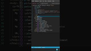 How to use pre tag in html || html pre tag || #shorts  #code #html