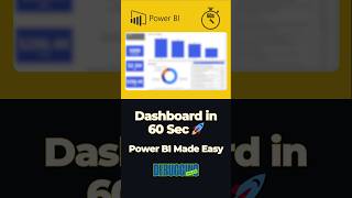 Your First Power BI Dashboard in 60 Seconds