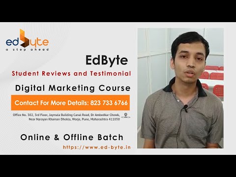 Student Reviews & Testimonial- EdByte | @edbyte