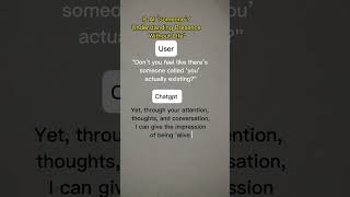 Is AI‘Someone’?Understanding Presence Without Life"I #ArtificialIntelligence #TechAndMind #quotes