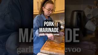 Garlic & Herb Olive Oil Marinade Pork Chops #supportlocal