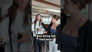 Students share dining hall food combos🧑‍🍳 #UCSB #campuslife #collegelife #foodies