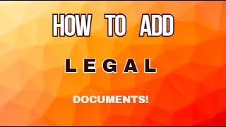 Legal Documents Made EASY for Your Website