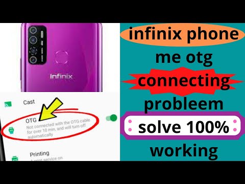 How to fix otg problem in infinix phone/infinix smart 5 otg problem/how to connect otg infinix phone
