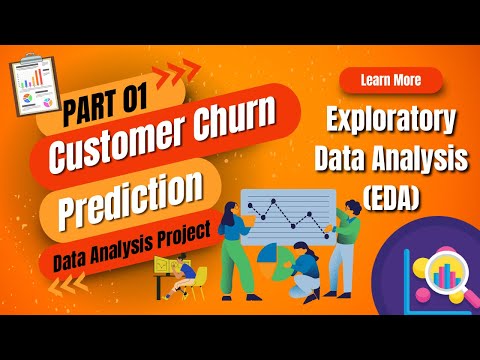 Customer Churn Prediction Data Analysis Project Part 01| Exploratory Data Analysis (EDA)